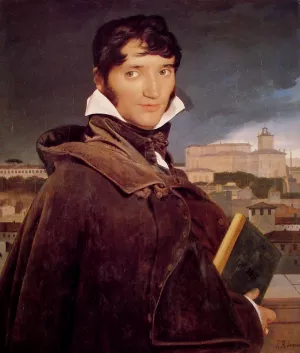 Francois-Marius Granet by Jean-Auguste-Dominique Ingres Oil Painting
