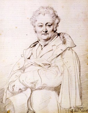 Guillaume Guillon Lethiere Oil painting by Jean-Auguste-Dominique Ingres