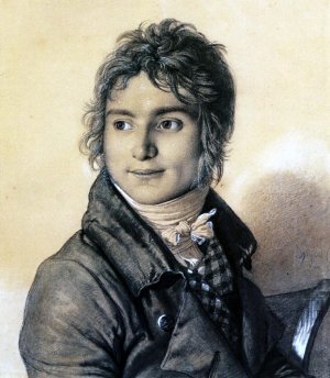 Jean Charles Auguste Simon by Jean-Auguste-Dominique Ingres Oil Painting