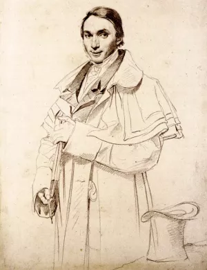 Jean Francois Antoine Forest Oil painting by Jean-Auguste-Dominique Ingres