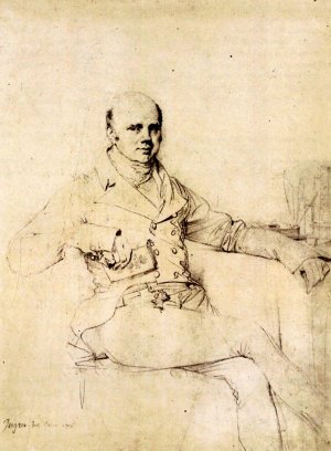 John Russel, Sixth Duke of Bedford by Jean-Auguste-Dominique Ingres Oil Painting