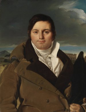 Joseph-Antoine Moltedo by Jean Auguste Dominique Ingres Oil Painting