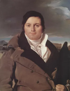 Joseph-Antoine Moltedo Oil painting by Jean-Auguste-Dominique Ingres