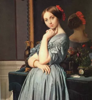 Madame d'Haussonville by Jean-Auguste-Dominique Ingres - Oil Painting Reproduction