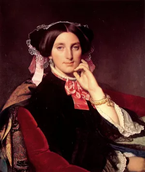 Madame Henri Gonse by Jean-Auguste-Dominique Ingres - Oil Painting Reproduction