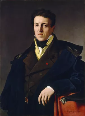 Marcotte d'Argenteuil Oil painting by Jean Auguste Dominique Ingres