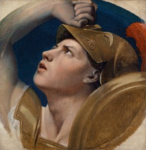 Mars by Jean Auguste Dominique Ingres Oil Painting