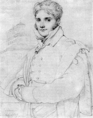Merry Joseph Blondel Oil painting by Jean-Auguste-Dominique Ingres