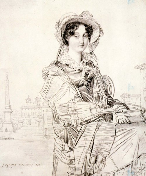 Main Product Photo of Mrs Charles Badham, Born Margaret Cambpell Painting by Jean-Auguste-Dominique Ingres