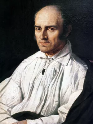 Pere Desmarets by Jean-Auguste-Dominique Ingres Oil Painting