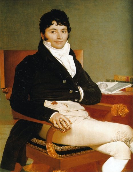 Main Product Photo of Philbert Riviere Painting by Jean-Auguste-Dominique Ingres