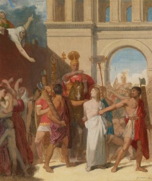 The Martyrdom of St. Symphorian by Jean Auguste Dominique Ingres Oil Painting