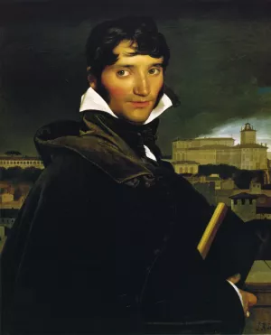 The Painter Francois-Marius Granet Oil painting by Jean-Auguste-Dominique Ingres