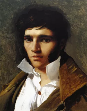 The Sculptor Paul Lemoyne by Jean-Auguste-Dominique Ingres - Oil Painting Reproduction