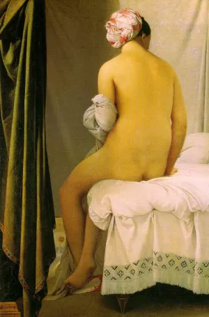 The Valpincon Bather painting by Jean-Auguste-Dominique Ingres