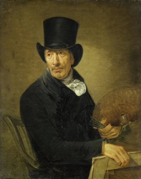 Pieter Barbiers Pz  by Jean Augustin Daiwaille - Hand-Painted Oil Painting Reproduction