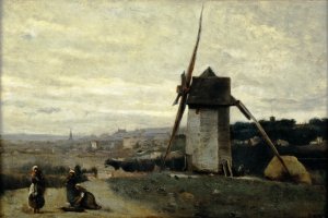 A Windmill, Etretat