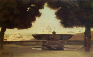 Rome - The Fountain of the Academie de France