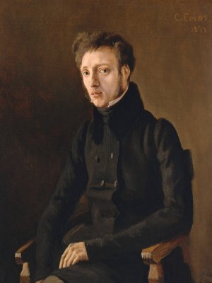 Toussaint Lemaistre by Jean-Baptiste-Camille Corot Oil Painting