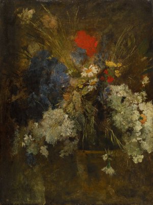 Fleurs des champs by Jean-Baptiste Carpeaux Oil Painting