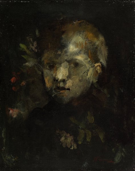 Main Product Photo of Portrait de Charles Carpeaux a trois ans  Painting by Jean-Baptiste Carpeaux