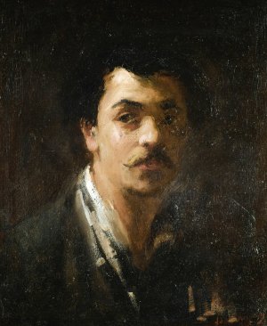 Portrait of The Sculptor Alexandre Falguiere by Jean-Baptiste Carpeaux Oil Painting