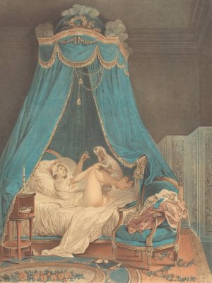 Le Petit Favori by Jean-Baptiste Chapuy Oil Painting