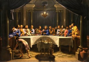 The Last Supper by Jean-Baptiste De Champaigne Oil Painting