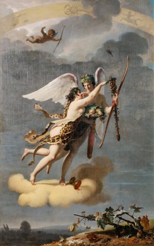 The Four Seasons-Autumn by Jean Baptiste Debret Oil Painting