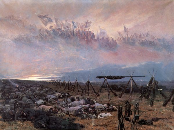 Main Product Photo of The Dream Painting by Jean Baptiste Edouard Detaille