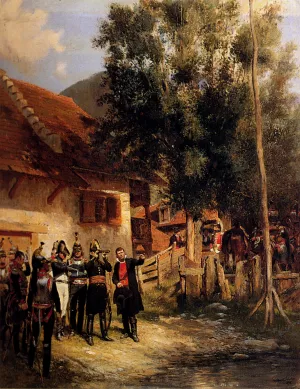 The Orientation painting by Jean Baptiste Edouard Detaille