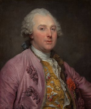 Charles Claude de Flahaut by Jean-Baptiste Greuze Oil Painting