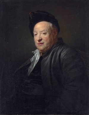 Etienne Jeaurat by Jean-Baptiste Greuze Oil Painting