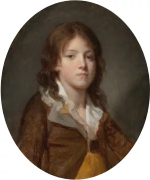 Portrait of A Boy, Sometimes Presumed To Represent Louis-Charles, Duc De Normandie, Dauphin of France by Jean-Baptiste Greuze Oil Painting