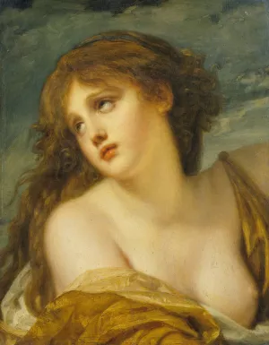 Psyche by Jean-Baptiste Greuze Oil Painting