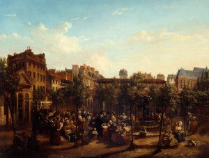 Edme Champion by Jean Baptiste Lecoeur Oil Painting