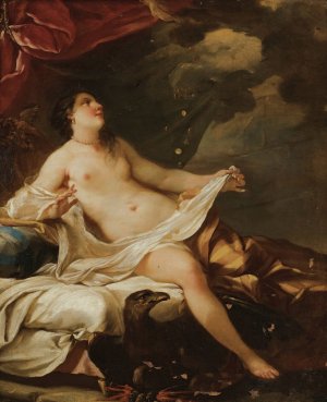 Danae by Jean Baptiste Marie Pierre Oil Painting