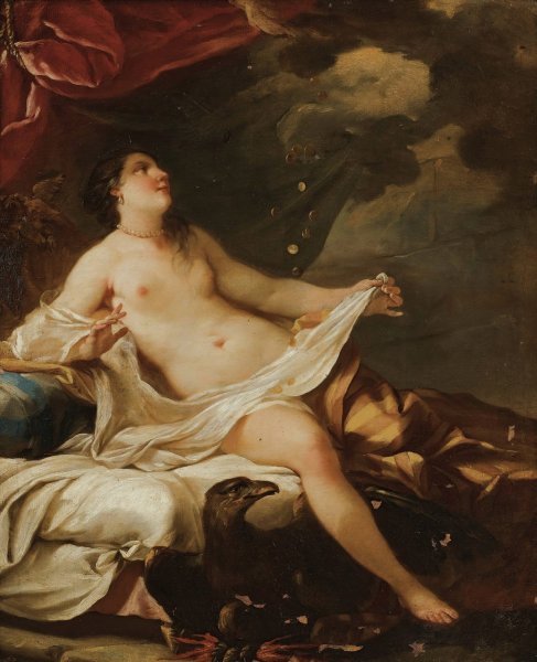 Danae by Jean Baptiste Marie Pierre - Hand-Painted Oil Painting Reproduction