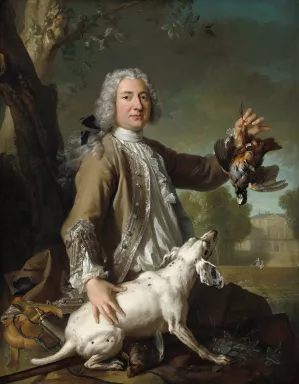 Henri Camille,Chevalier de Beringhen by Jean-Baptiste Oudry Oil Painting