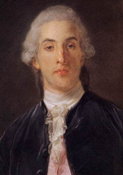 Monsieur Tassin de La Renardiere by Jean-Baptiste Perronneau - Hand-Painted Oil Painting Reproduction
