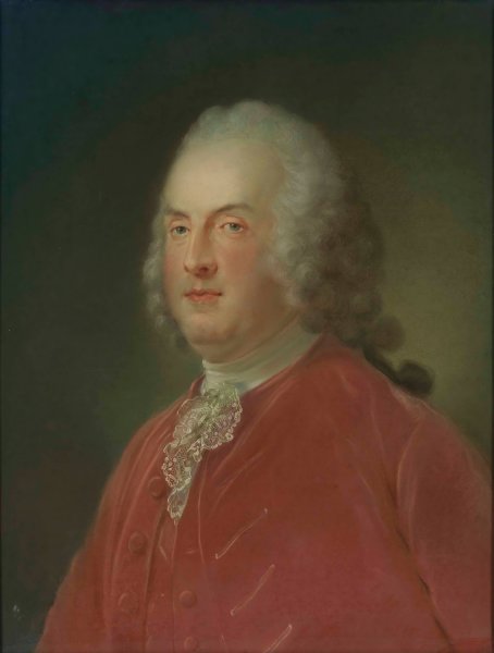 Portrait de Jacob Boreel Jansz. by Jean-Baptiste Perronneau - Hand-Painted Oil Painting Reproduction