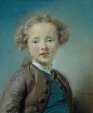 Portrait of Jean-Baptiste Antoine Le Moyne by Jean-Baptiste Perronneau Oil Painting