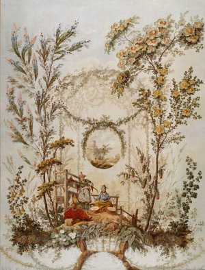 Chinoiserie by Jean-Baptiste Pillement Oil Painting