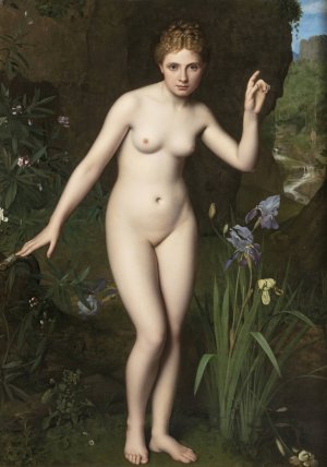 The Nymph Echo by Jean Baptiste Poncet Oil Painting
