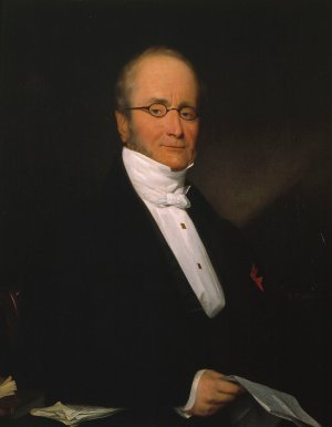 Maitre Jean-Baptiste Guillonnet-Merville by Jean Baptiste Prudent Carbillet Oil Painting