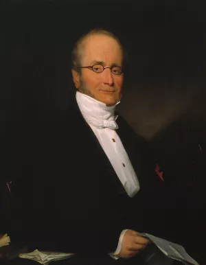 Maitre Jean-Baptiste Guillonnet-Merville by Jean Baptiste Prudent Carbillet Oil Painting