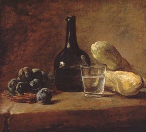 Still Life with Plums