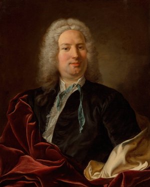 Portrait of a gentleman by Jean-Baptiste Van Loo Oil Painting