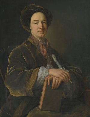 Portrait Of William Murray, 1st Earl Of Mansfield by Jean-Baptiste Van Loo Oil Painting