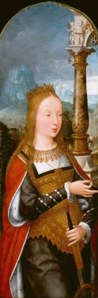 Saint Catherine by Jean Bellegambe Oil Painting